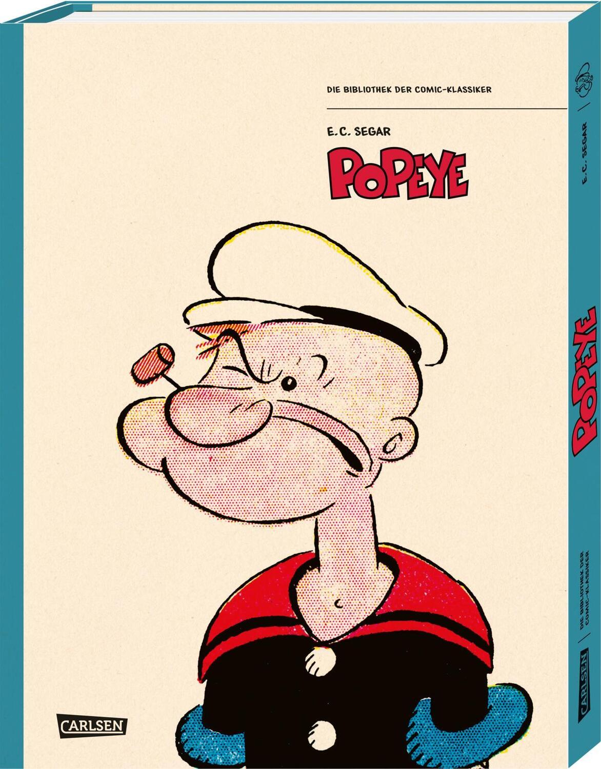 Cover: 9783551029133 | Die Bibliothek der Comic-Klassiker: Popeye | E. C. Segar | Buch | 2022