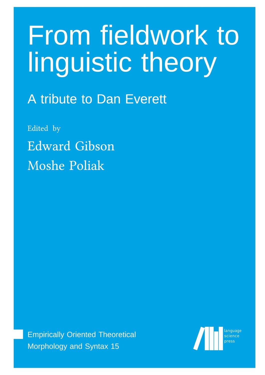 Cover: 9783985541027 | From fieldwork to linguistic theory | Edward Gibson (u. a.) | Buch