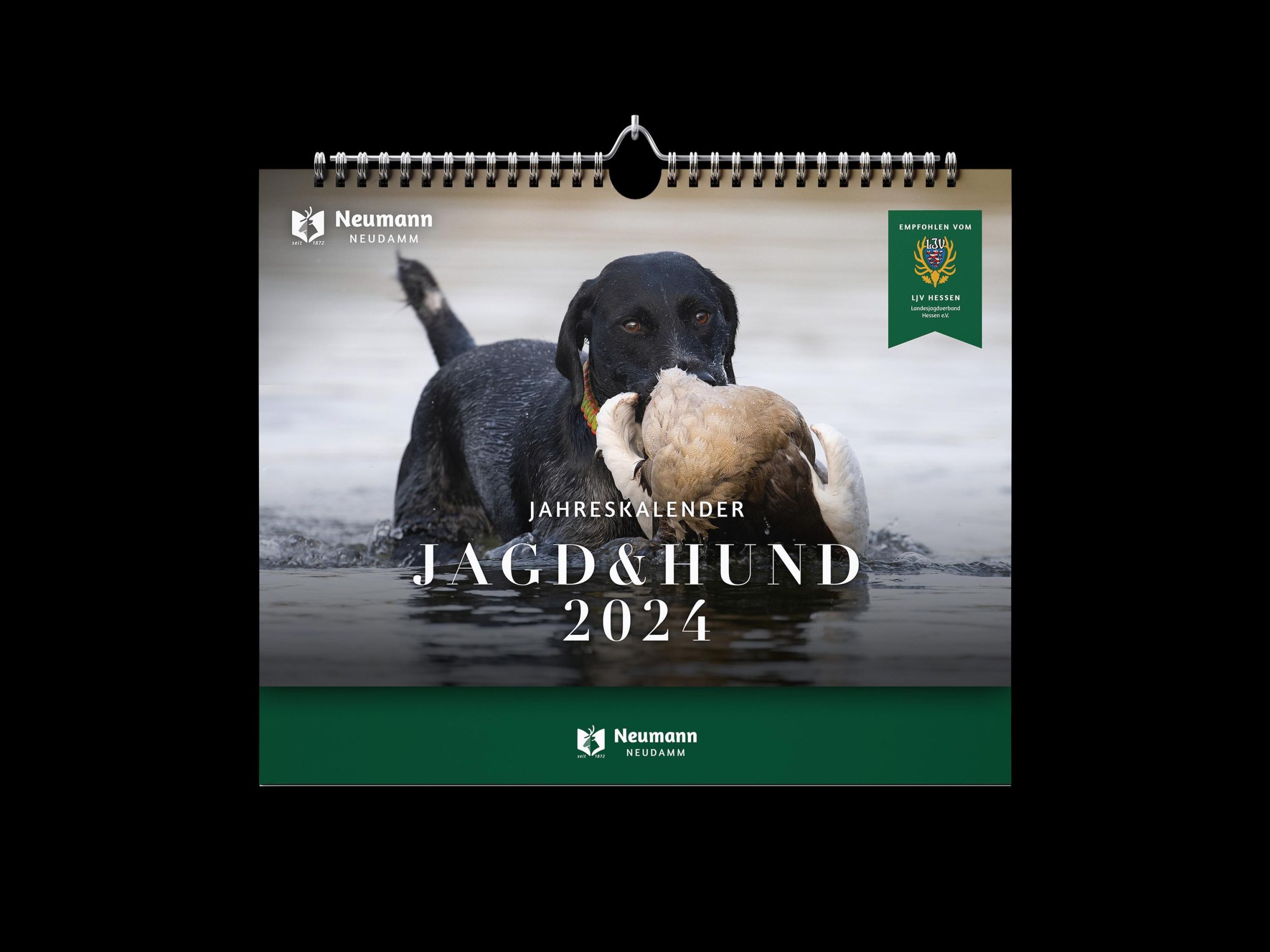 Cover: 9783788820756 | Jagd &amp; Hund 2024 | Kalender mit Informationen | Neumann-Neudamm | 2024