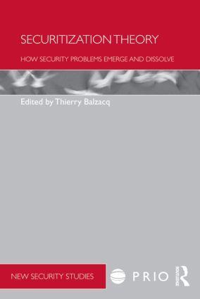 Cover: 9780415556286 | Securitization Theory | How Security Problems Emerge and Dissolve
