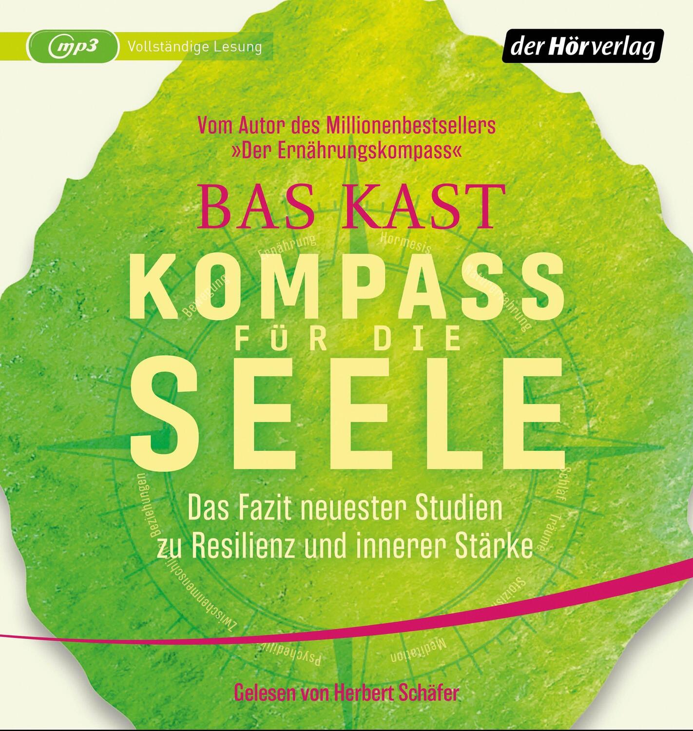 Cover: 9783844548341 | Kompass für die Seele | Bas Kast | MP3 | 1 Audio-CD | Deutsch | 2023