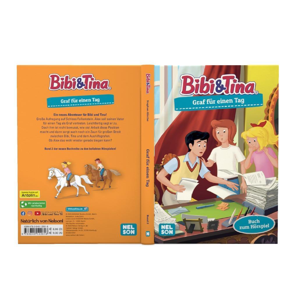 Bild: 9783845122618 | Bibi &amp; Tina: Graf für einen Tag | Buch | Bibi &amp; Tina | 128 S. | 2023