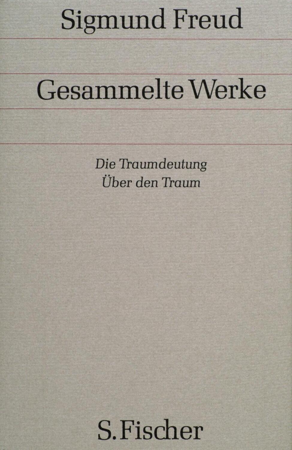Cover: 9783100227041 | Die Traumdeutung / Über den Traum | Sigmund Freud | Buch | 745 S.