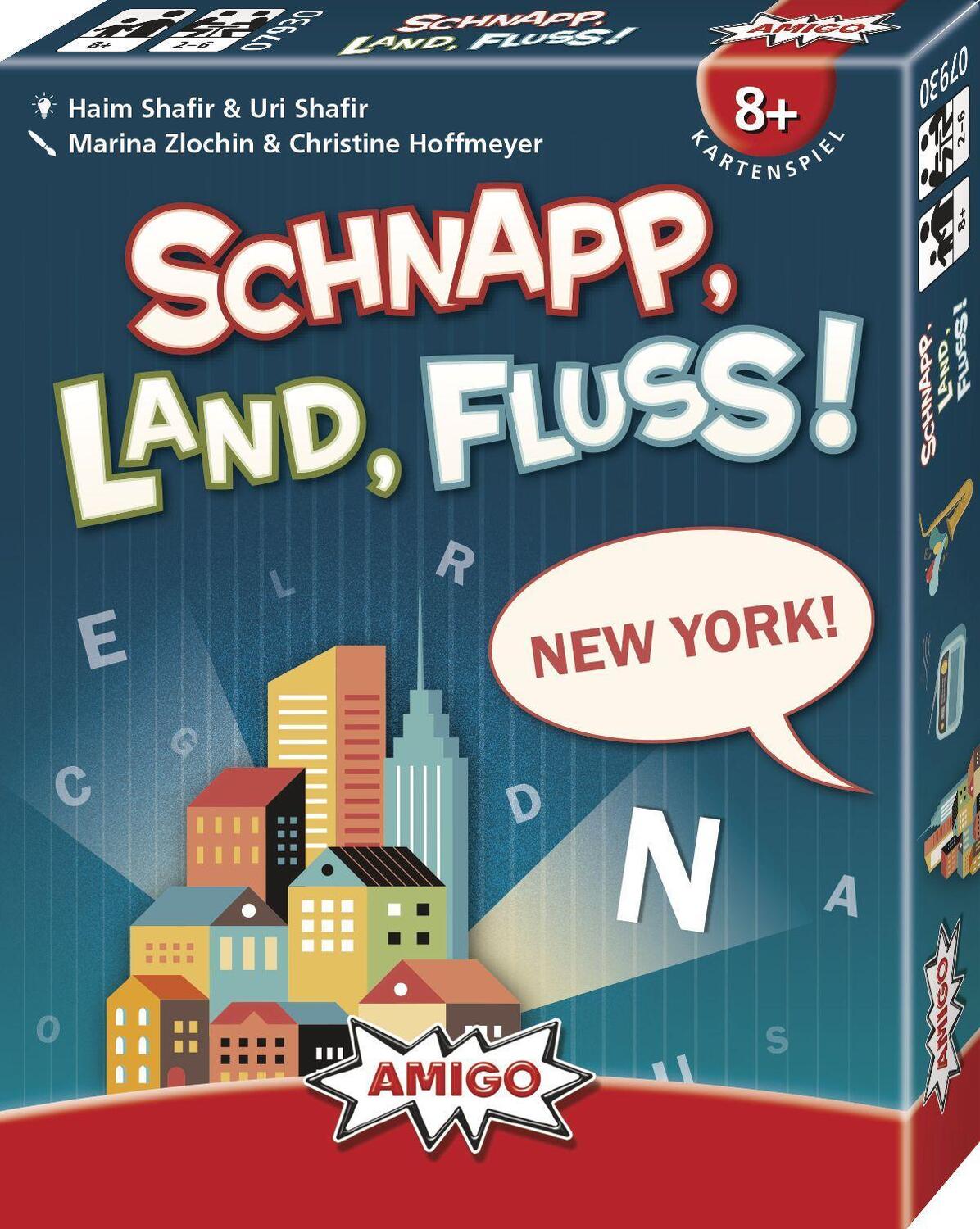 Bild: 4007396079302 | Schnapp, Land, Fluss! | AMIGO - Kartenspiel | Haim Shafir | Spiel