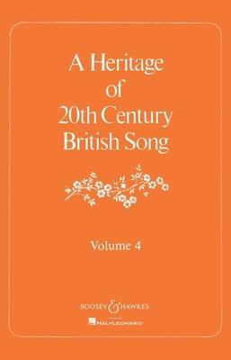 Cover: 9781458400185 | A Heritage of 20th Century British Song: Volume 4 | Hal Leonard Corp