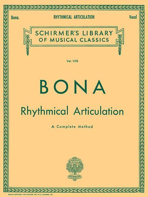 Cover: 9780793505012 | Rhythmical Articulation (a Complete Method): Schirmer Library of...