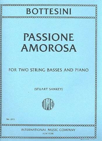 Cover: 9790220416644 | Passione Amorosa | Giovanni Bottesini | Buch | EAN 9790220416644