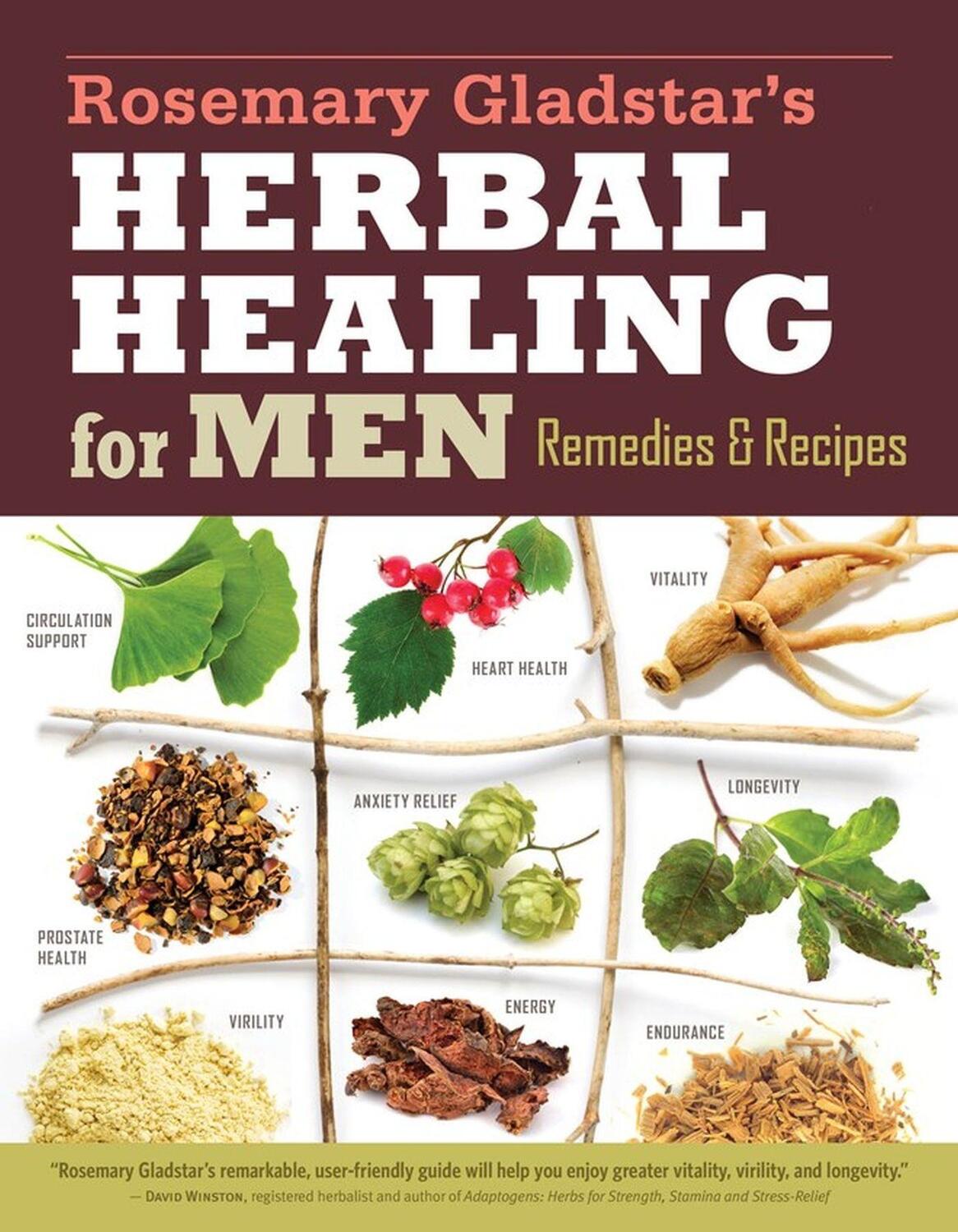 Cover: 9781612124773 | Rosemary Gladstar's Herbal Healing for Men | Rosemary Gladstar | Buch