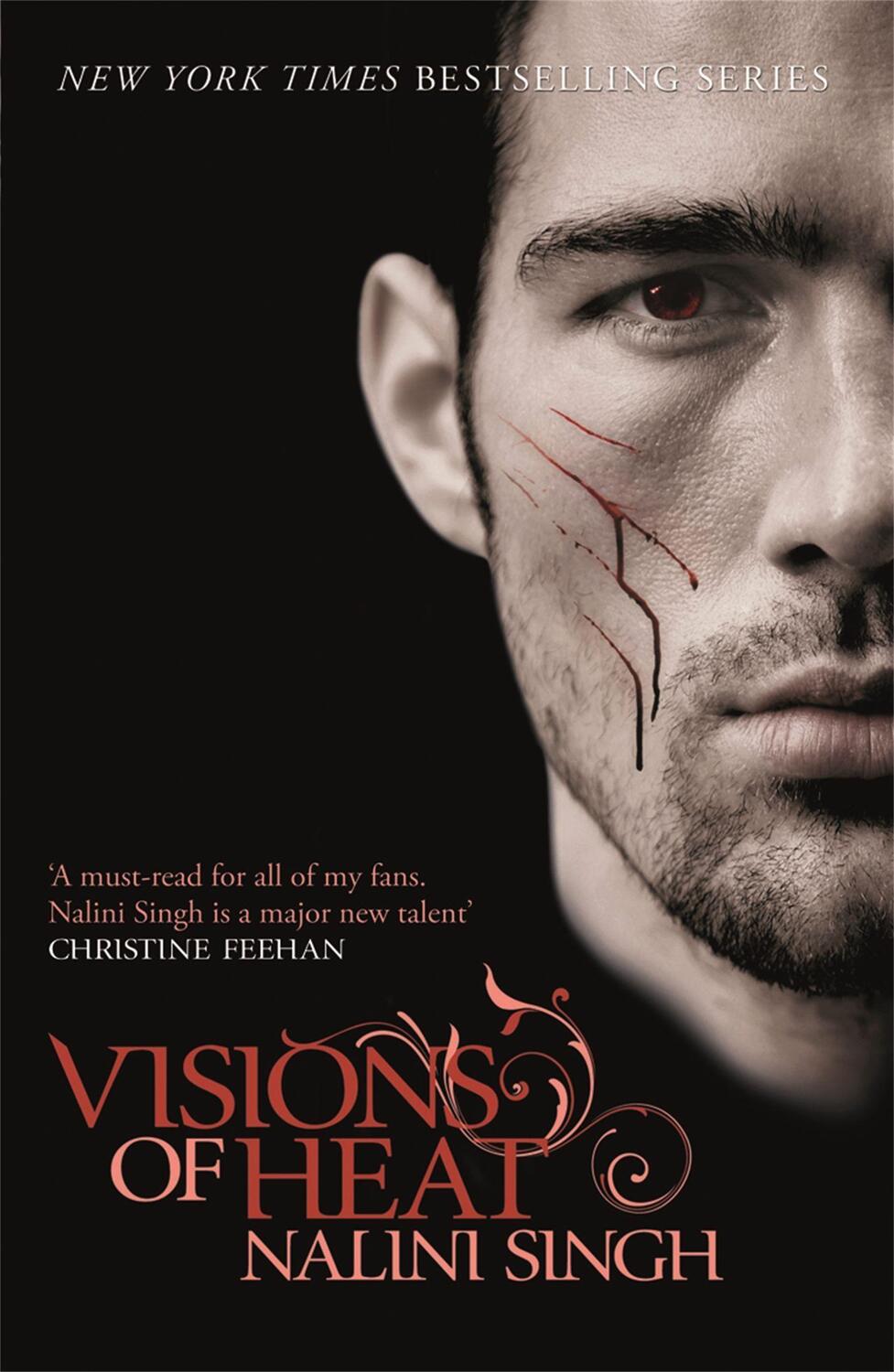 Cover: 9780575095687 | Visions of Heat | Your next paranormal romance obsession | Singh