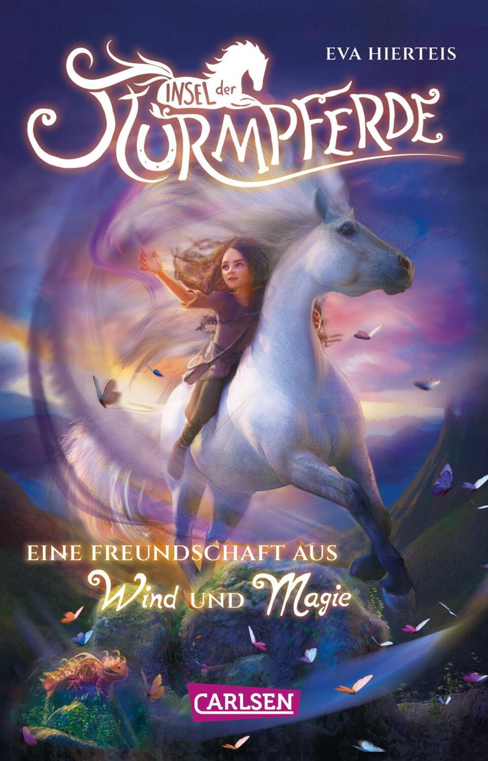 Cover: 9783551321961 | Insel der Sturmpferde 1: Eine Freundschaft aus Wind und Magie | Buch