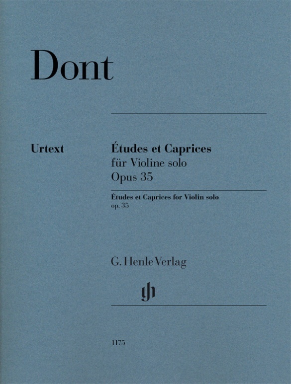 Cover: 9790201811758 | Jakob Dont - Études et Caprices für Violine solo op. 35 | Rahmer