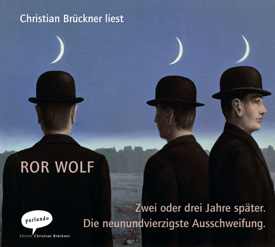 Cover: 9783935125710 | Zwei oder drei Jahre später | Ror Wolf | Audio-CD | 135 Min. | Deutsch