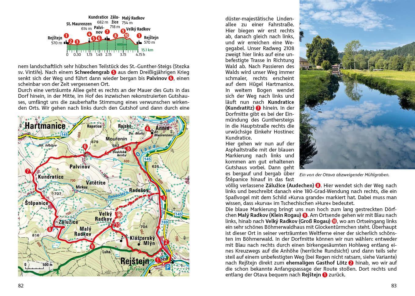 Bild: 9783763346462 | Böhmerwald | zwischen Osser und Moldautal. 50 Touren mit GPS-Tracks