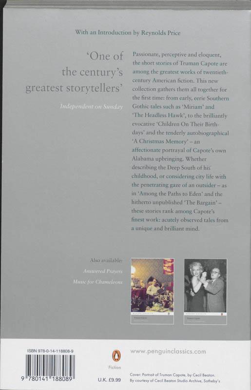 Rückseite: 9780141188089 | The Complete Stories | Truman Capote | Taschenbuch | Englisch | 2005