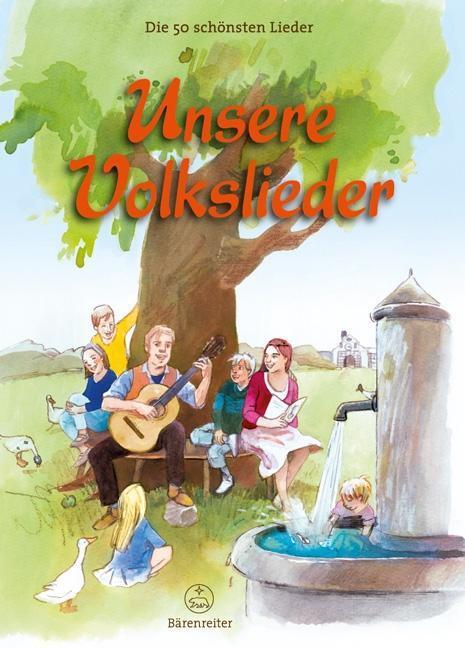 Cover: 9783761877722 | Unsere Volkslieder | Die 50 schönsten Lieder | Hans-Hermann Spitzer