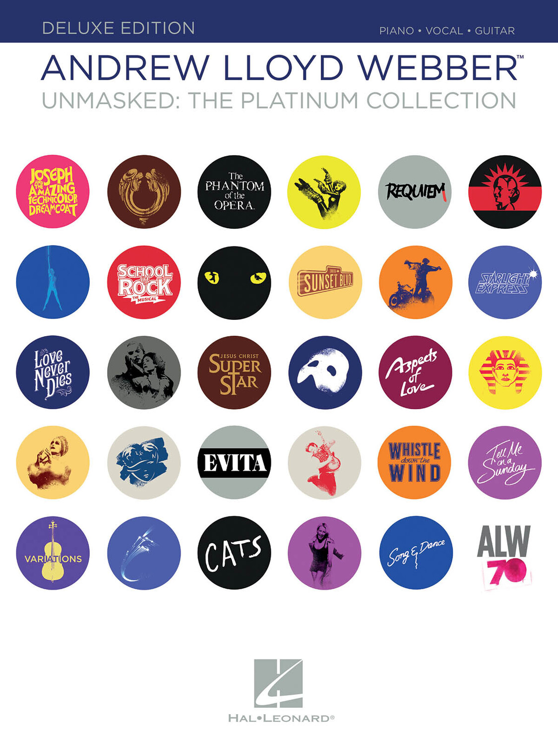 Cover: 888680742584 | Unmasked - The Platinum Collection | Andrew Lloyd Webber | Buch | 2018