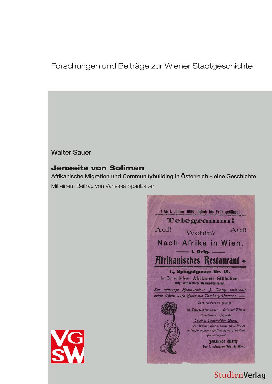 Cover: 9783706562690 | Jenseits von Soliman | Walter Sauer | Taschenbuch | 272 S. | Deutsch