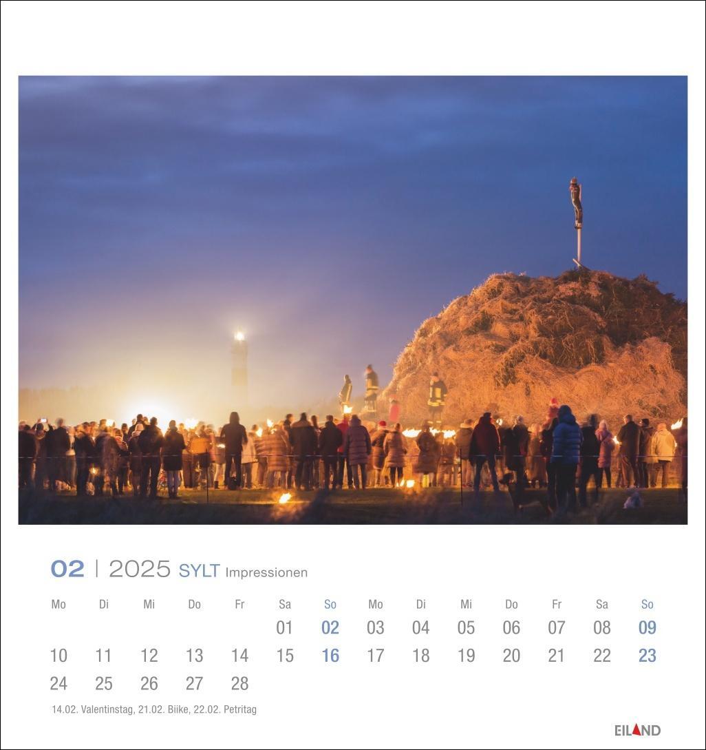 Bild: 9783964023353 | Sylt Impressionen Postkartenkalender 2025 | Hans Jessel | Kalender