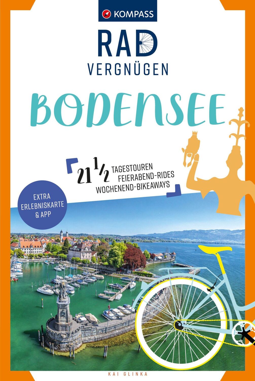 Cover: 9783991219101 | KOMPASS Radvergnügen Bodensee | Kai Glinka | Taschenbuch | 240 S.