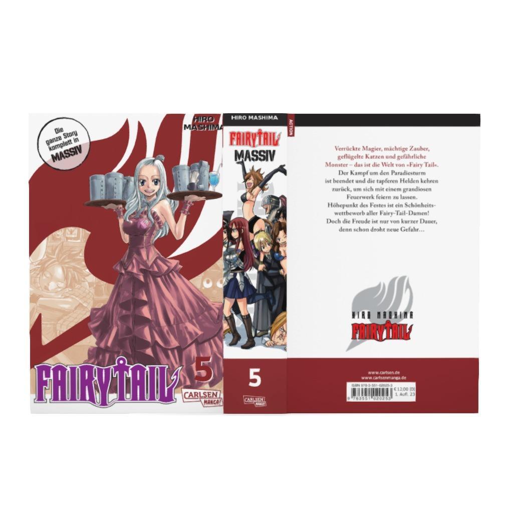 Bild: 9783551020253 | Fairy Tail Massiv 5 | Hiro Mashima | Taschenbuch | Fairy Tail Massiv