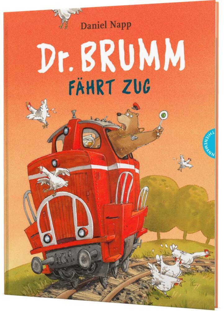 Cover: 9783522460040 | Dr. Brumm: Dr. Brumm fährt Zug | Daniel Napp | Buch | 32 S. | Deutsch