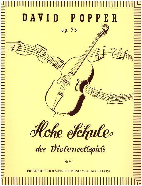 Cover: 9790203429524 | Hohe Schule des Violoncellspiels - Heft 1 | 40 Etüden | David Popper