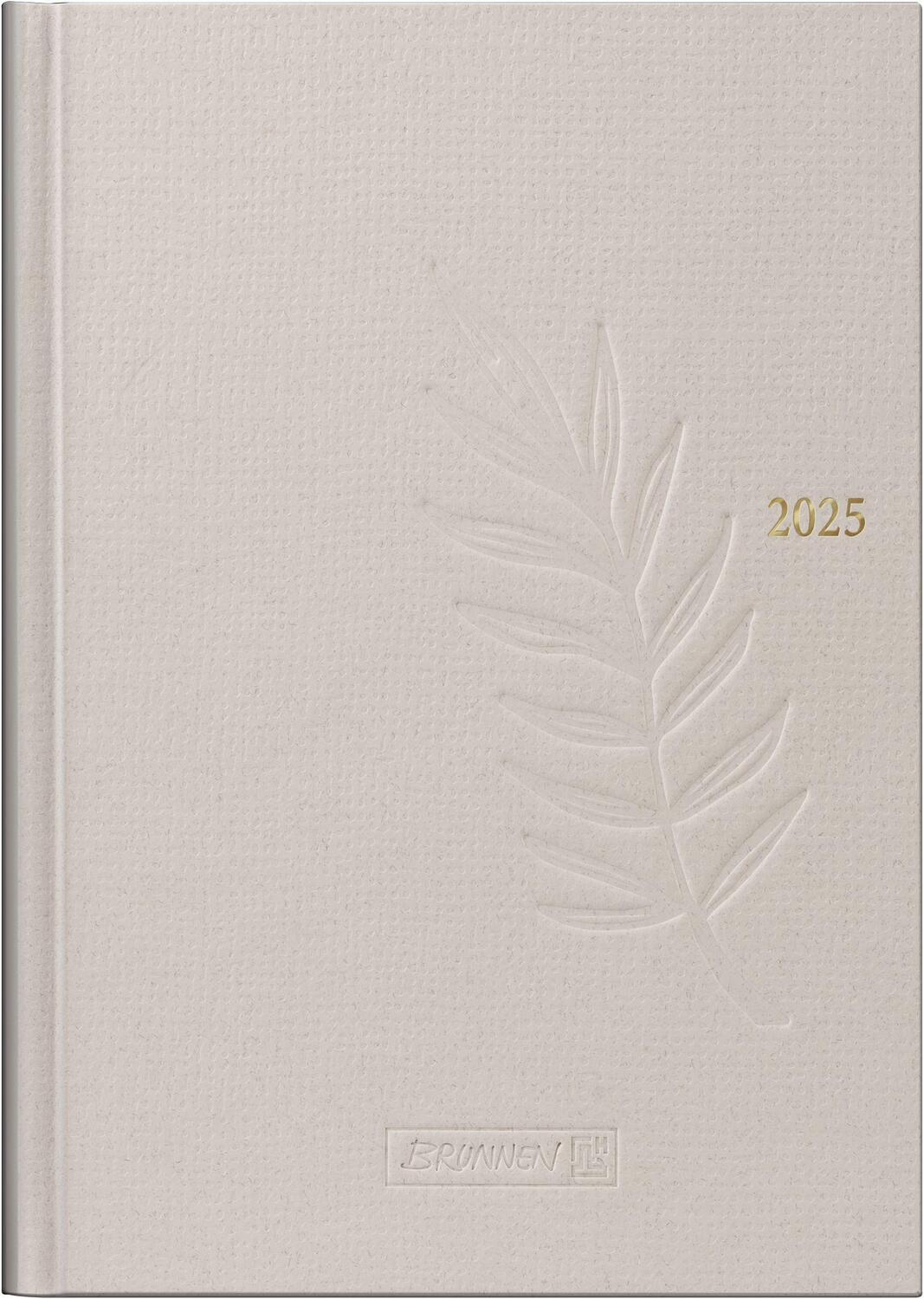 Cover: 4061947129342 | Brunnen 1079667015 Buchkalender Modell 796 (2025) 2 Seiten = 1...