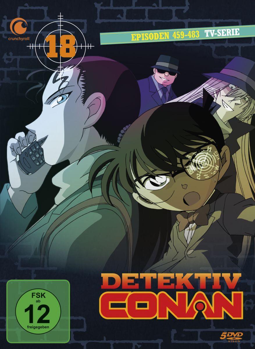 Cover: 7630017528315 | Detektiv Conan - TV-Serie - DVD Box 18 (Episoden 459-483) (5 DVDs)