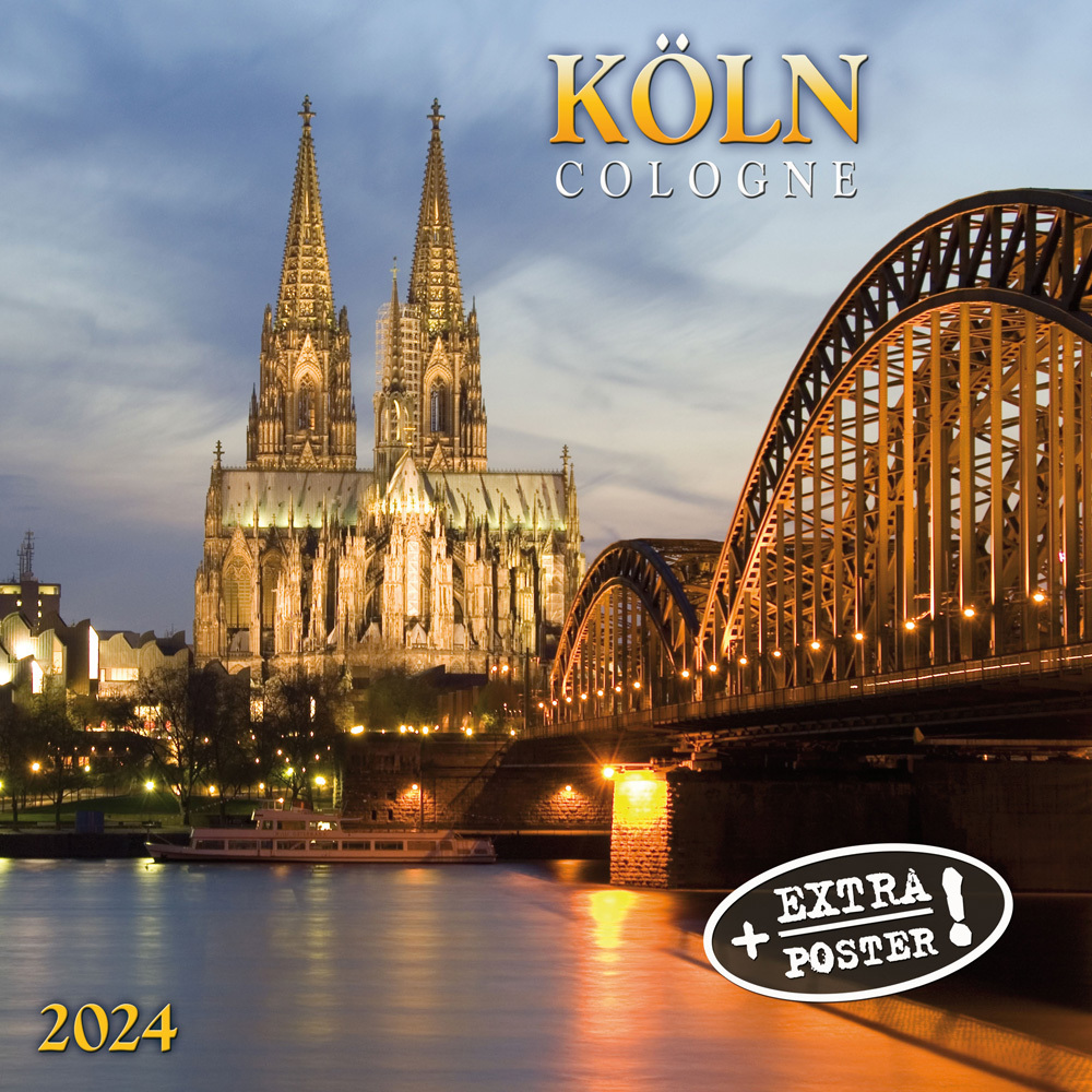 Cover: 9783959293624 | Köln 2024 | Kalender 2024 | Kalender | Drahtheftung | 28 S. | Englisch