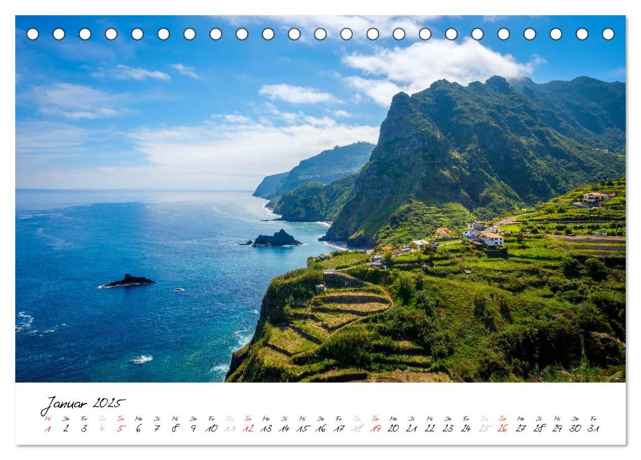 Bild: 9783435560653 | Madeira - ewiger Frühling (Tischkalender 2025 DIN A5 quer),...