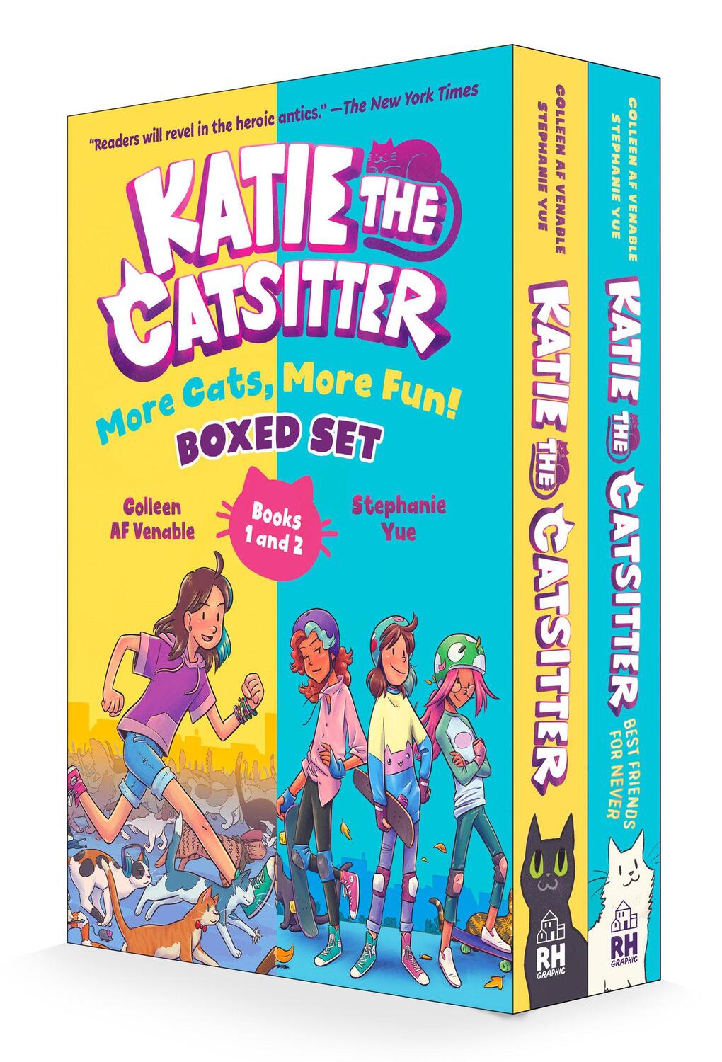 Cover: 9780593645611 | Katie the Catsitter: More Cats, More Fun! Boxed Set (Books 1 and 2)