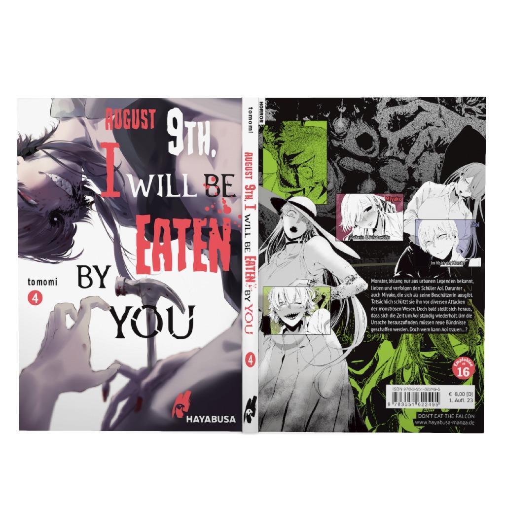 Bild: 9783551622495 | August 9th, I will be eaten by you 4 | Tomomi | Taschenbuch | 160 S.