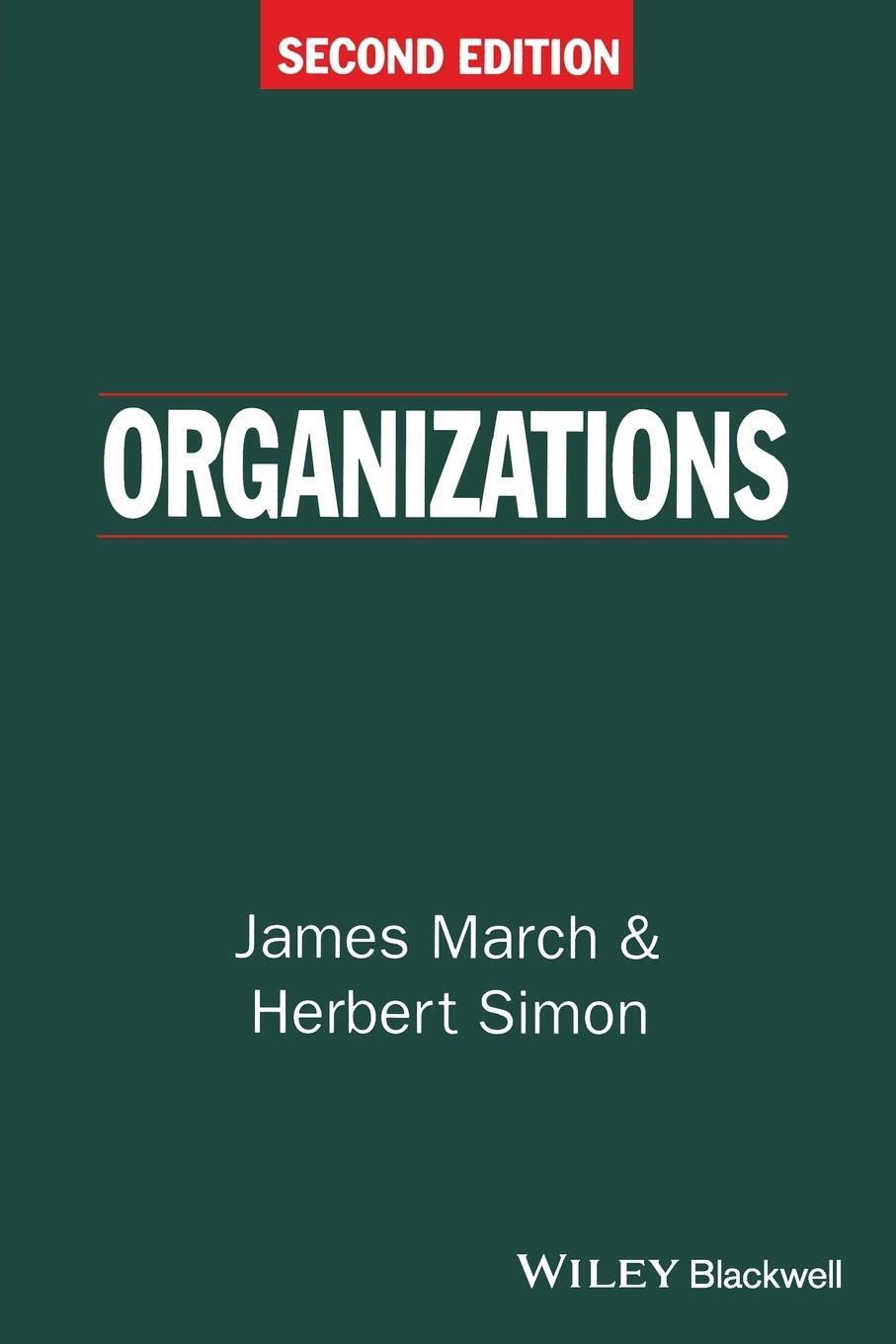 Cover: 9780631186311 | Organizations | James G. March | Taschenbuch | Paperback | Englisch