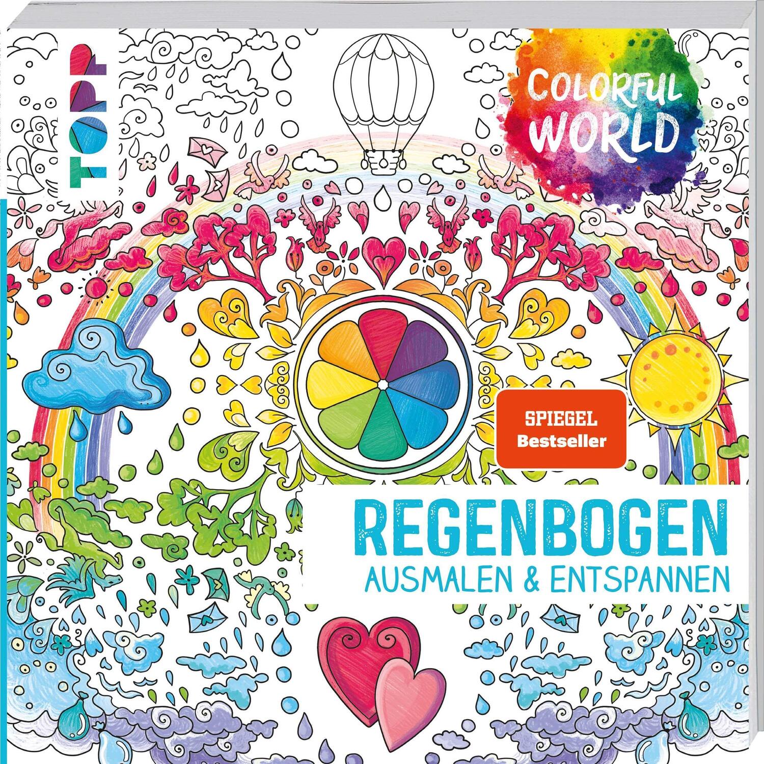 Cover: 9783772447167 | Colorful World - Regenbogen | Ausmalen & entspannen | Ursula Schwab