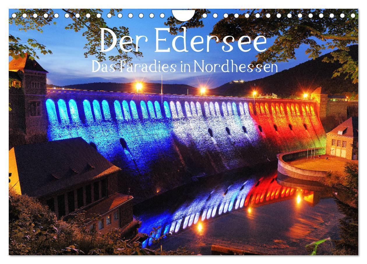 Cover: 9783675682115 | Der Edersee - Das Paradies in Nordhessen (Wandkalender 2024 DIN A4...