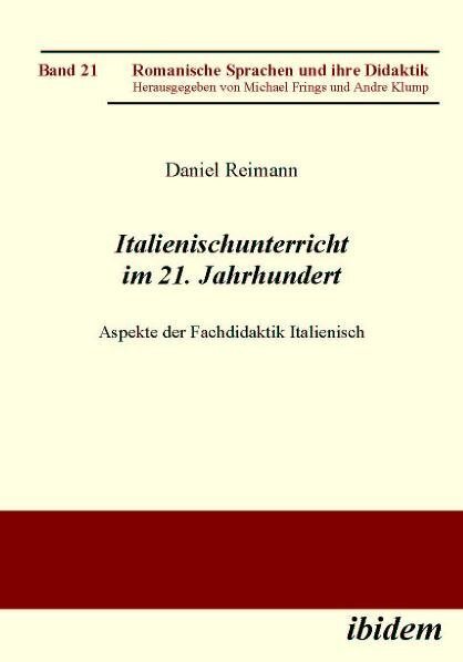 Cover: 9783898219426 | Italienischunterricht im 21. Jahrhundert | Daniel Reimann | Buch