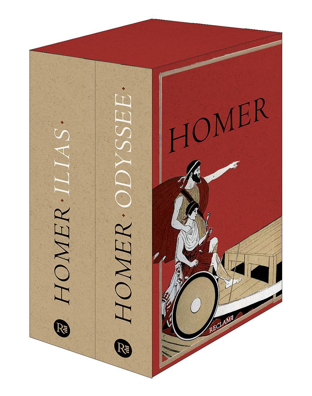 Cover: 9783150300855 | Ilias. Odyssee | Homer | Buch | Deutsch | 2023 | Reclam, Philipp