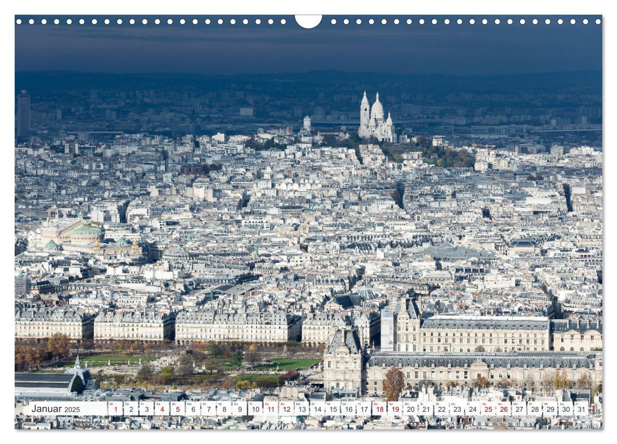 Bild: 9783435040889 | Paris - La Ville Lumière (Wandkalender 2025 DIN A3 quer), CALVENDO...