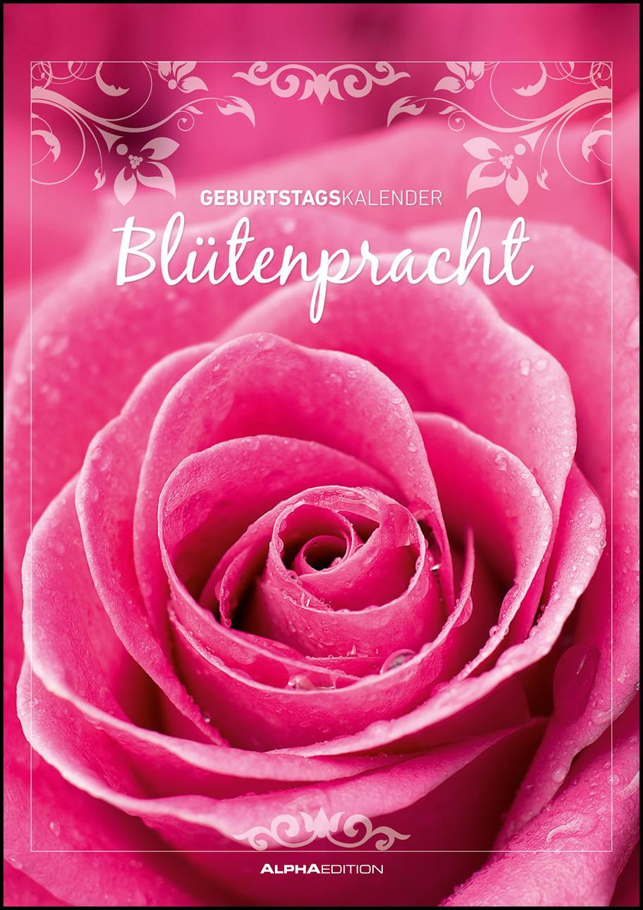 Cover: 9783840737176 | Geburtstagskalender Blütenpracht immerwährend | Kalender | 14 S.