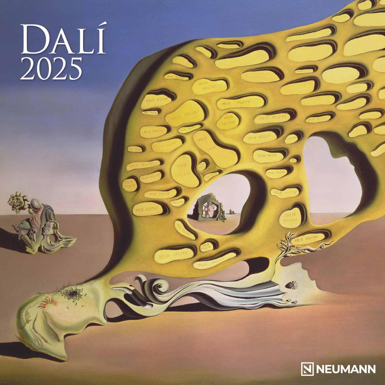 Cover: 4002725987969 | Dali 2025 - Wand-Kalender - Broschüren-Kalender - 30x30 - 30x60...