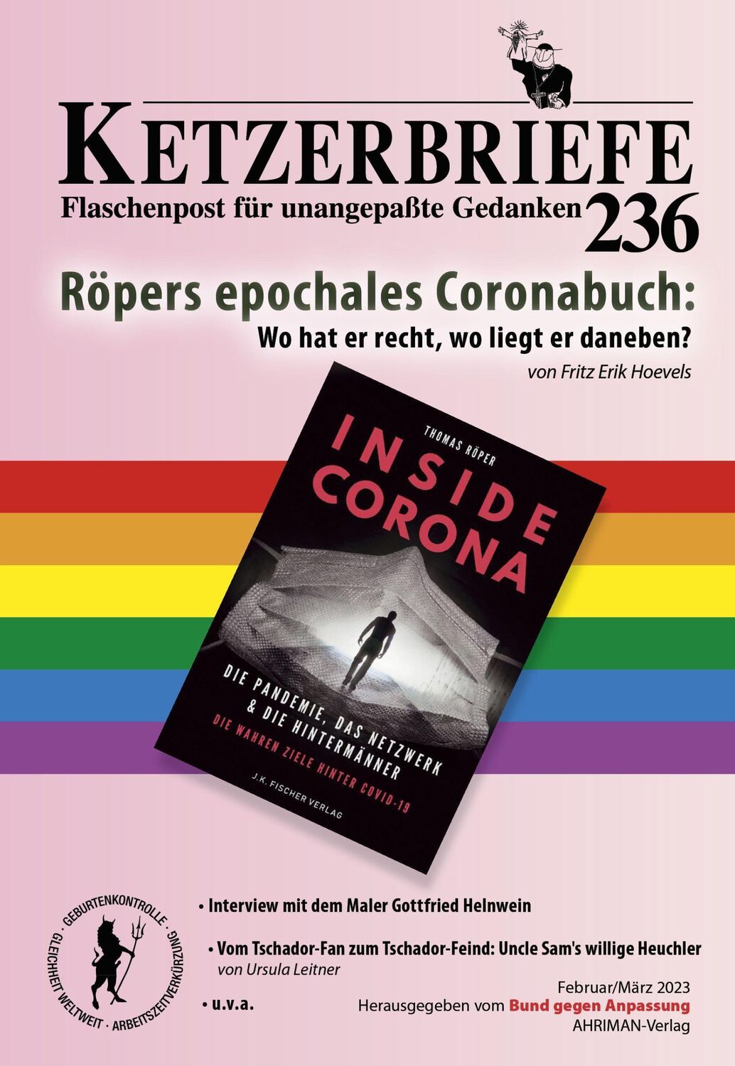 Cover: 9783894843007 | Röpers epochales Corona-Buch - wo hat er recht, wo liegt er daneben?