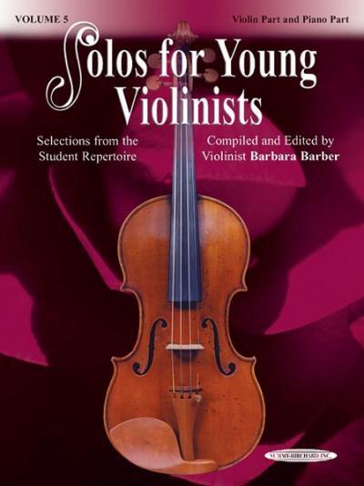 Cover: 9780874879926 | Solos for Young Violinists, Vol 5 | Barbara Barber | Taschenbuch