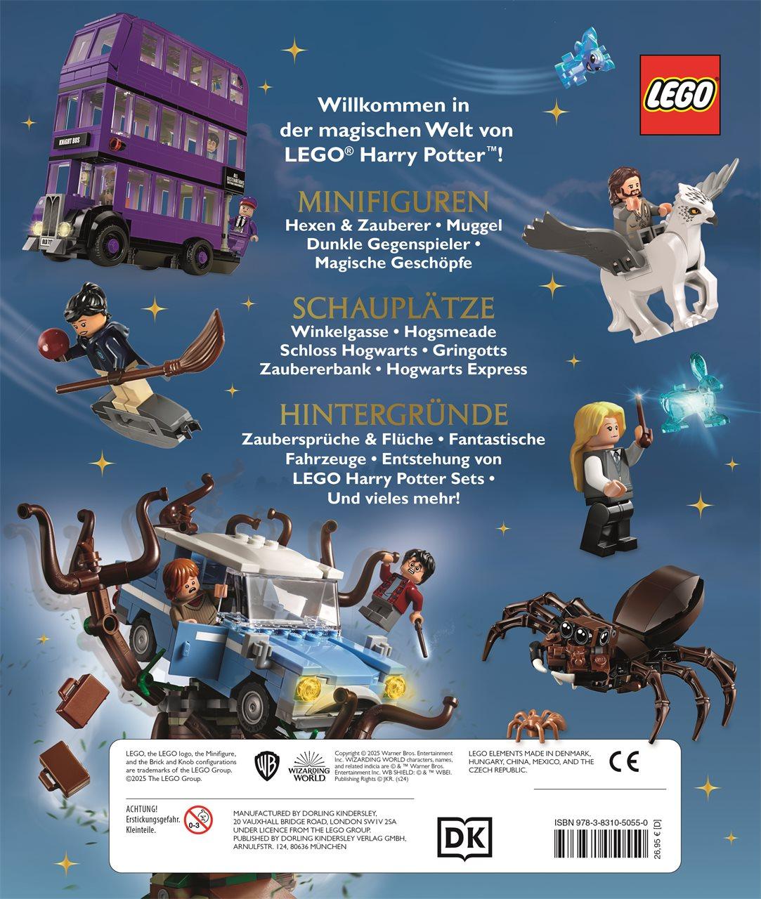 Rückseite: 9783831050550 | LEGO® Harry Potter(TM) Das magische Lexikon | Elizabeth Dowsett | Buch