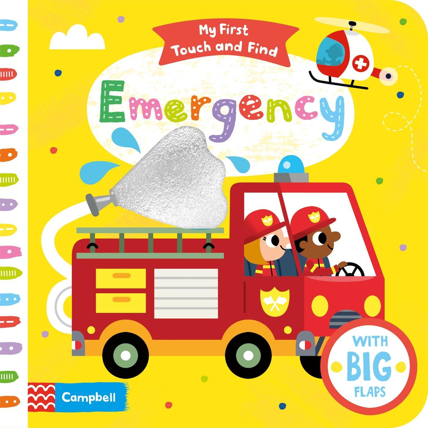 Cover: 9781529016680 | Emergency | Campbell Books | Buch | My First Touch and Find | Englisch