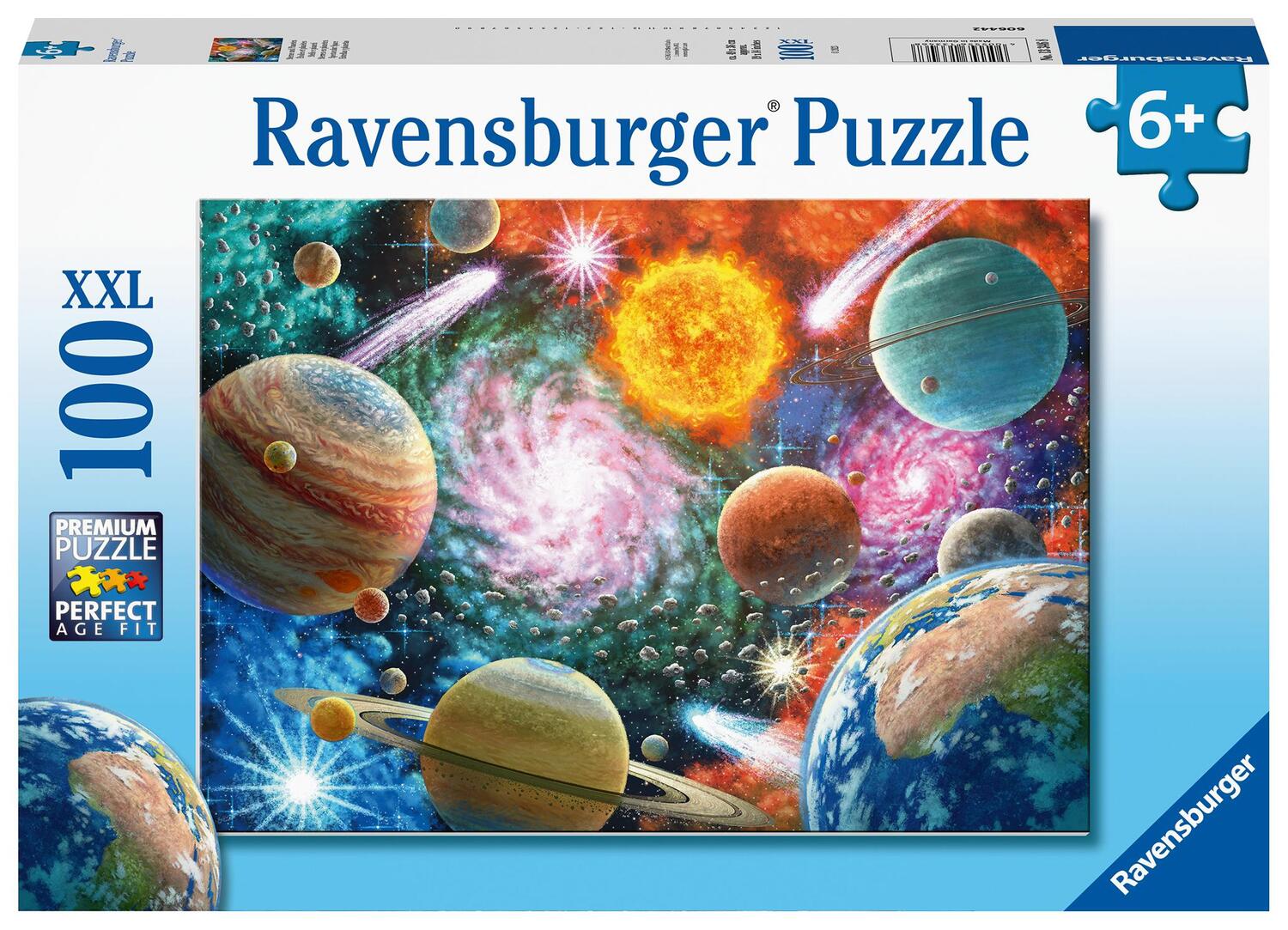 Cover: 4005556133468 | Ravensburger Kinderpuzzle - 13346 Sterne und Planeten - 100 Teile...