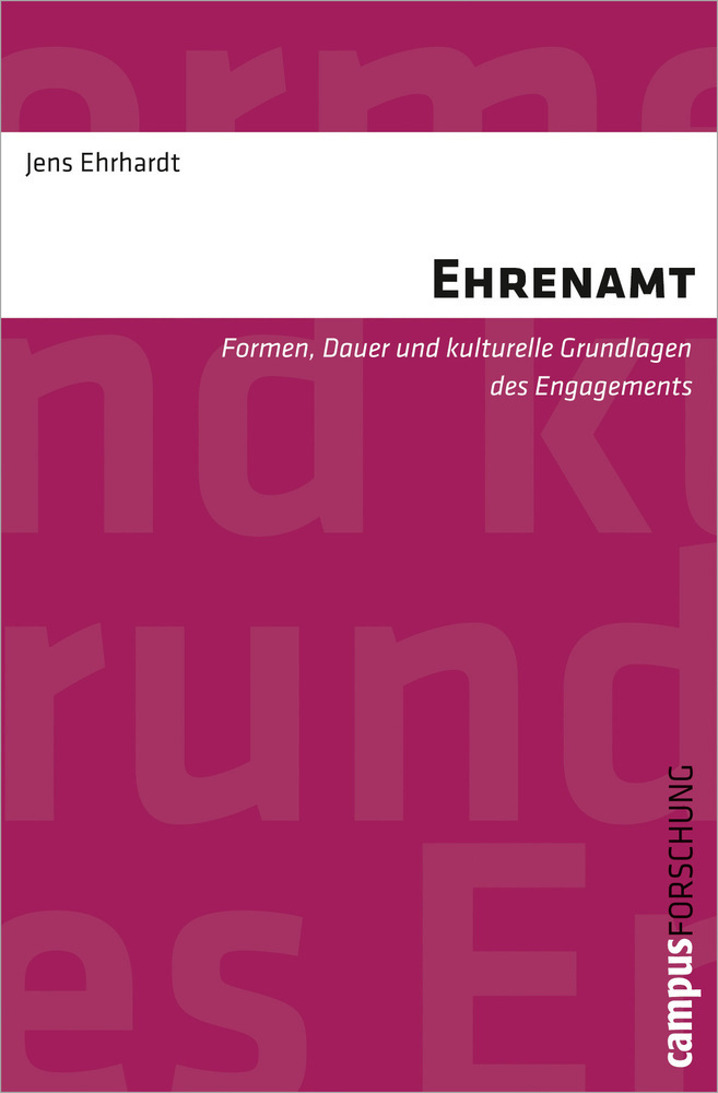 Cover: 9783593393872 | Ehrenamt | Jens Ehrhardt | Taschenbuch | 277 S. | Deutsch | 2011