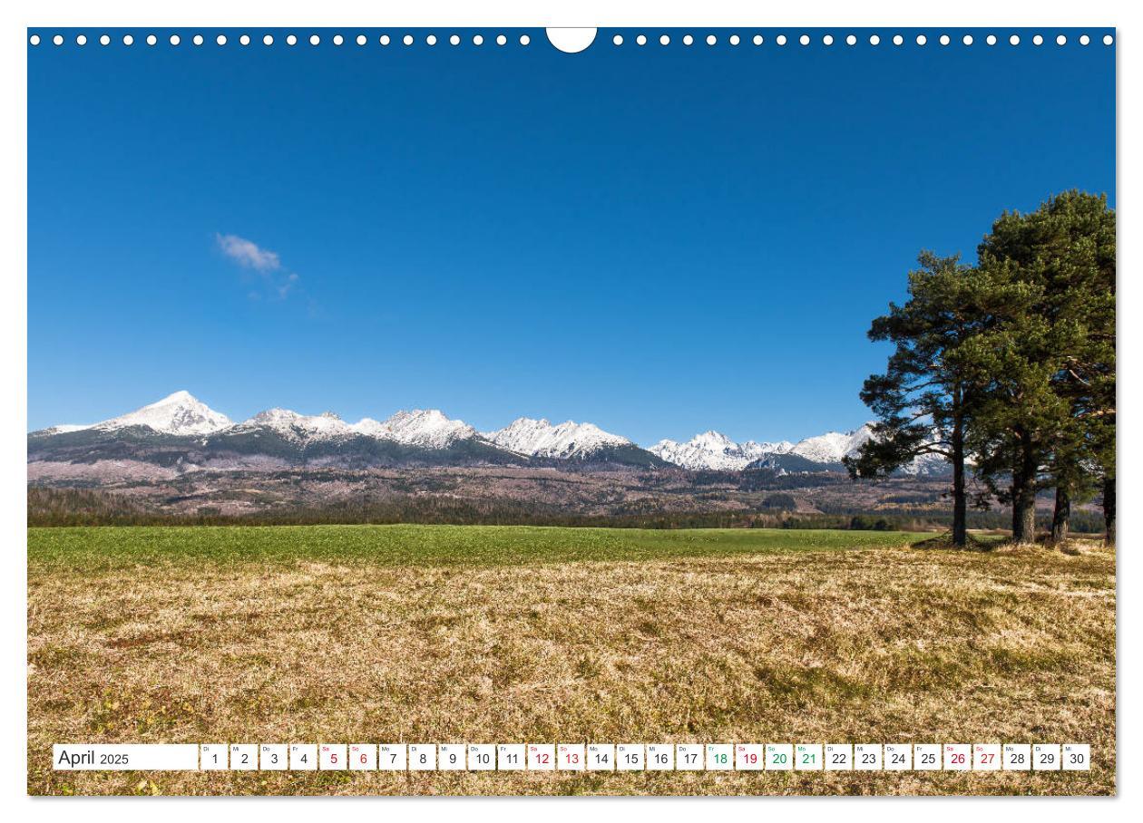 Bild: 9783435487547 | Slowakei - Die Schönheit der Tatra Gebirge (Wandkalender 2025 DIN...