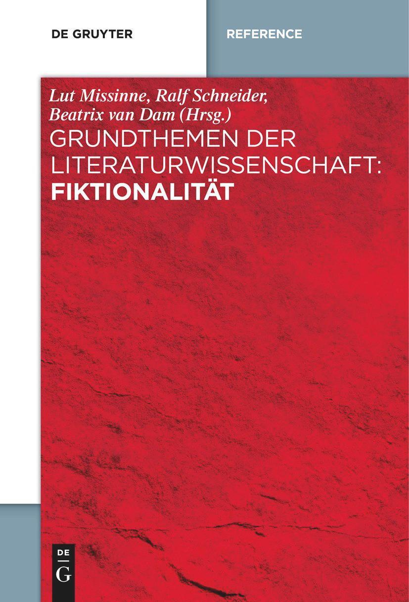 Cover: 9783111281773 | Grundthemen der Literaturwissenschaft: Fiktionalität | Taschenbuch
