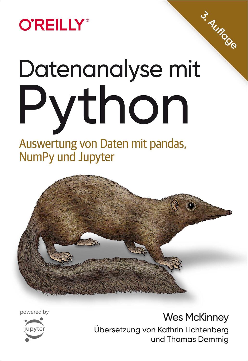 Cover: 9783960092117 | Datenanalyse mit Python | Wes McKinney | Taschenbuch | Animals | 2023