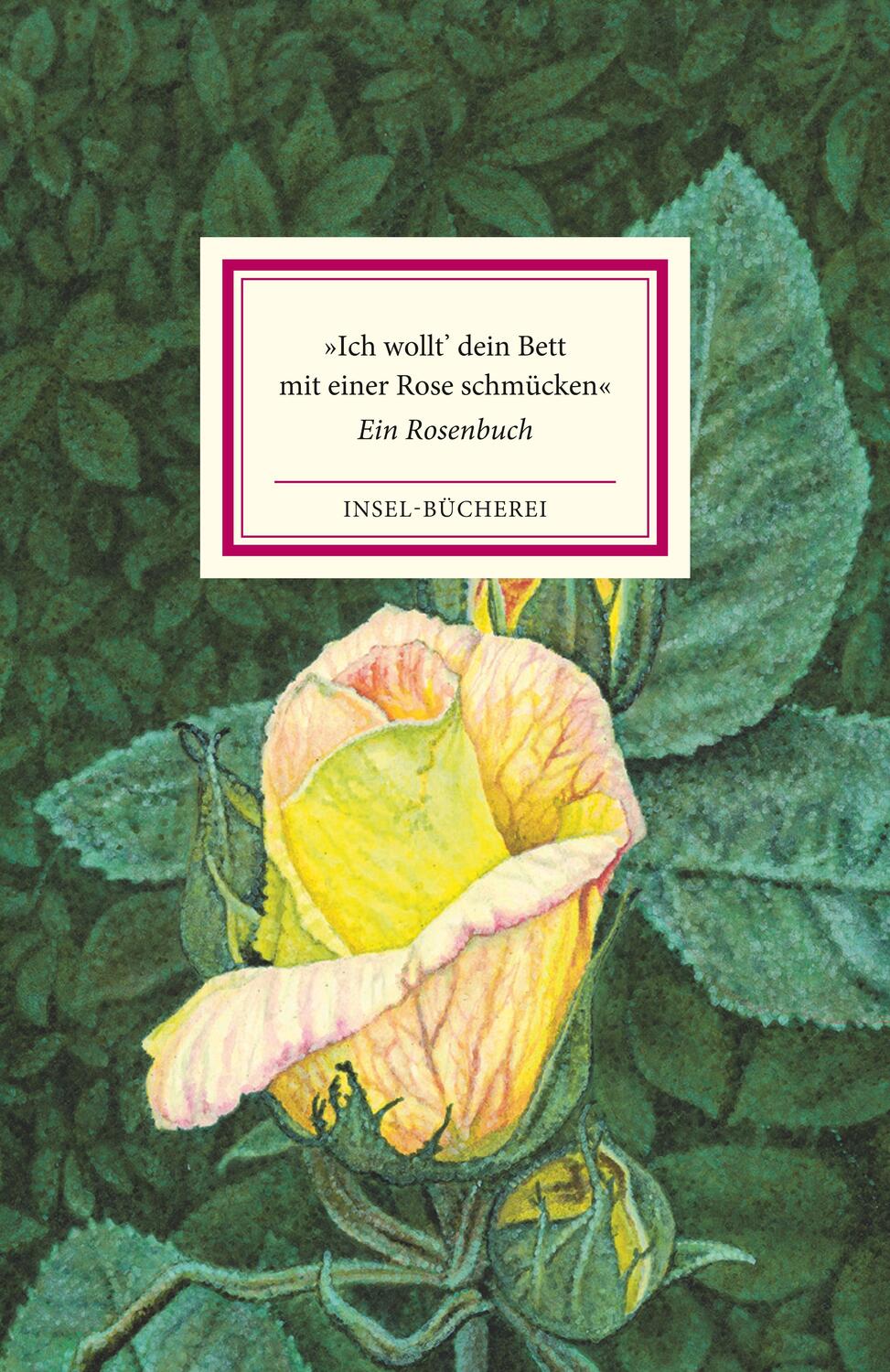 Cover: 9783458642992 | »Ich wollt' dein Bett mit einer Rose schmücken« | Ein Rosenbuch | Buch